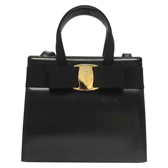Salvatore Ferragamo Vara Brown Leather handbag - Picture 1 of 10